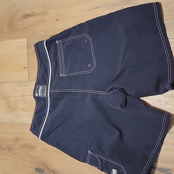 American Eagle Navy Blue Board Shorts Size 33 - Picture 4 of 4